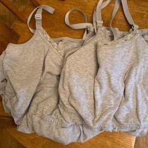 Nursing undershirts (post-maternity wear)